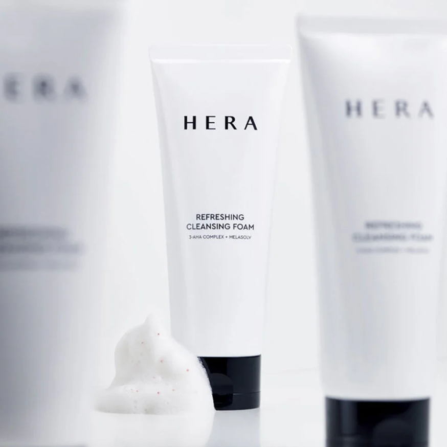 HERA - Refreshing Cleansing Foam 3-AHA Complex 160g.