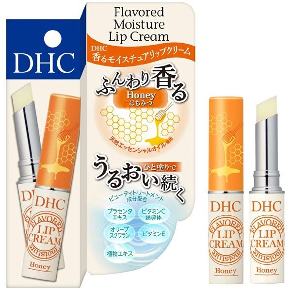 DHC - Flavored Moisture Lip Cream #Honey 1.5g.