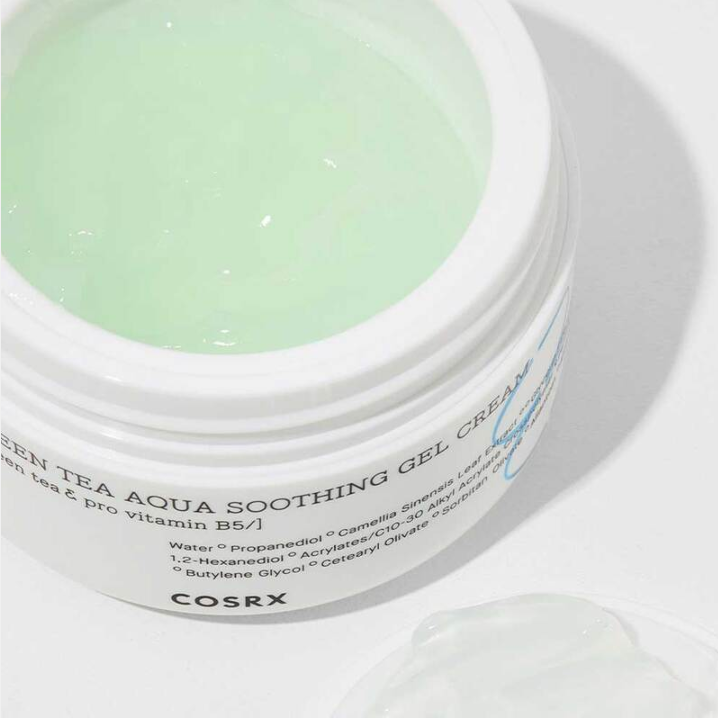 COSRX - Green Tea Aqua Soothing Gel Cream with Green Tea & Pro Vitamin B5 50ml.