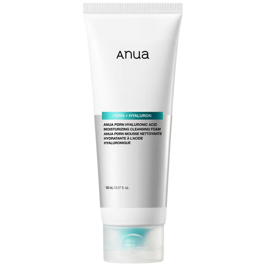 Anua - PDRN Hyaluronic Acid Moisturizing Cleansing Foam 150ml.