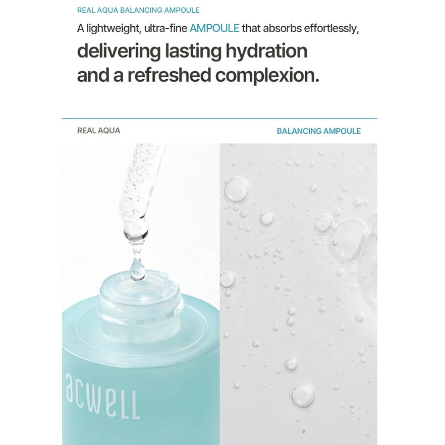 Acwell - Real Aqua Balancing Ampoule 35ml.