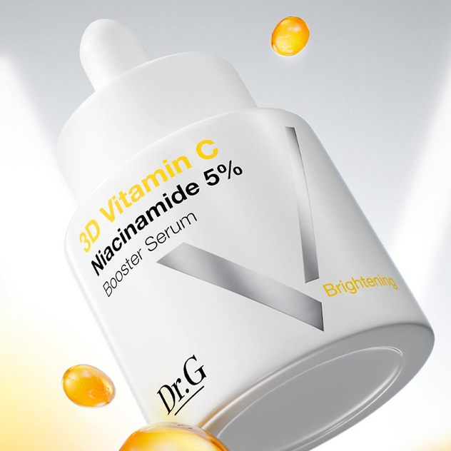 Dr.G - 3D Vitamin C Niacinamide 5% Booster Serum Brightening 30ml.
