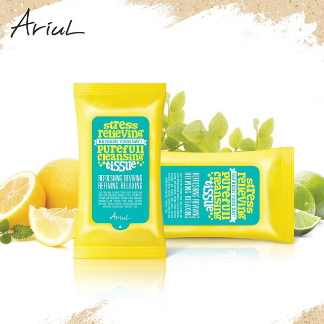ARIUL - Stress Relieving Purefull Cleansing Tissue (80 Sheets)