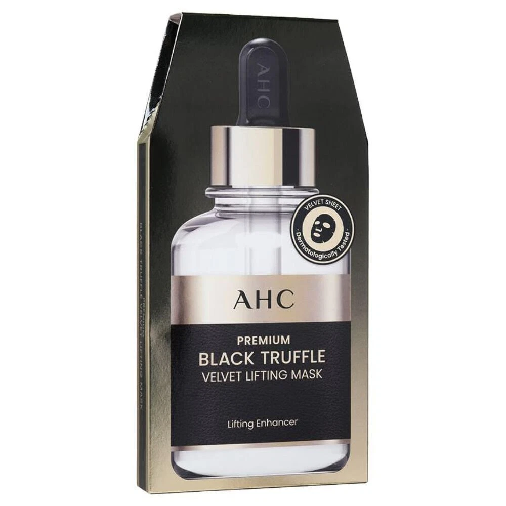 AHC - Premium Black Truffle Velvet Lifting Mask Set 25g. (5 Sheets)