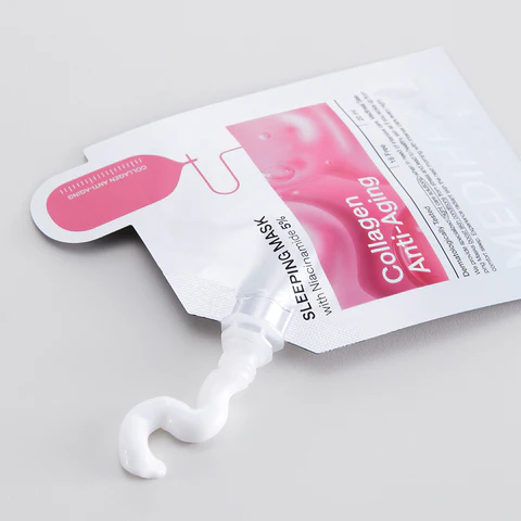 Mediheal - Collagen Anti-Aging Sleeping Mask with Niacinamide 20ml. (Pack of 6)