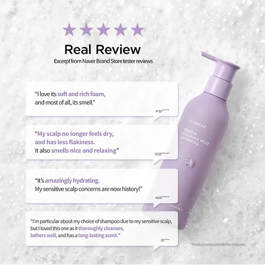 Amorepacific - AYUNCHE - Derma Calming Mild Shampoo 350g.