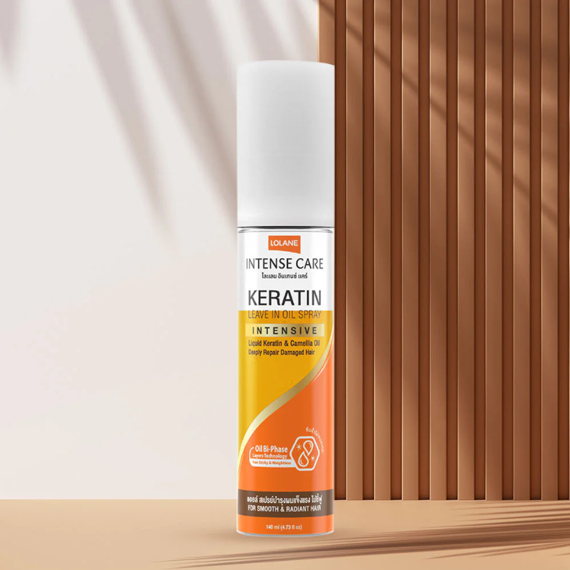 Lolane - Keratin Leave in Oil Spray 140ml.