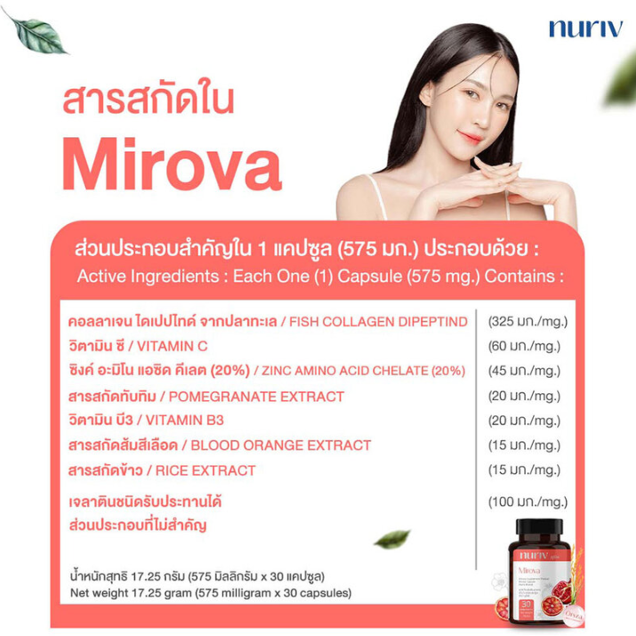 Nuriv - Mirova (30 Capsules)