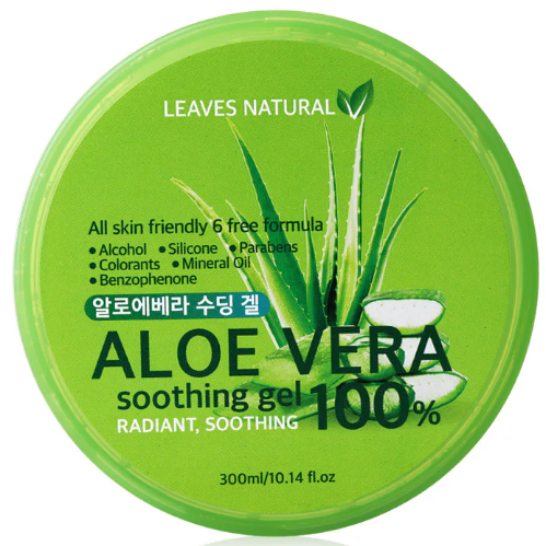 Leaves Natural - Chemicals Free Aloe Vera Soothing Gel 100% 300ml.