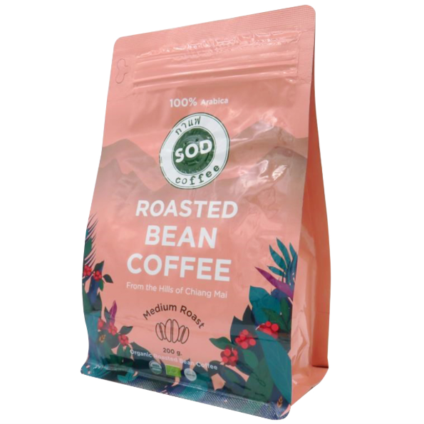 Sod - Medium Roast, Roasted Coffee Beans (100% Arabica) 200g.