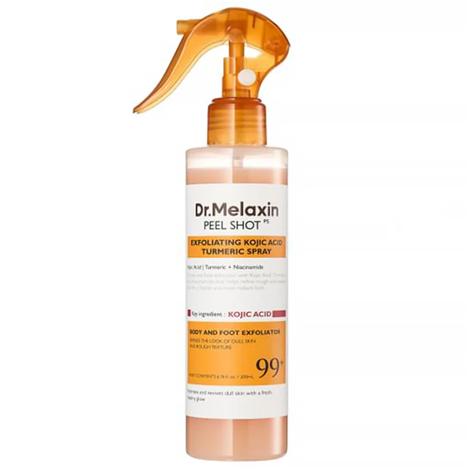 Dr.Melaxin - Peel Shot Exfoliating Kojic Acid Turmeric Spray 200ml.