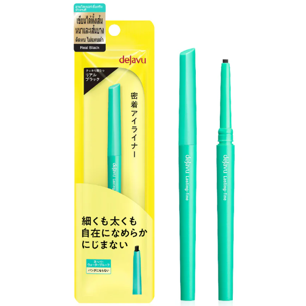 Dejavu - Lasting-Fine E Cream Pencil #1 Real Black 0.14g.