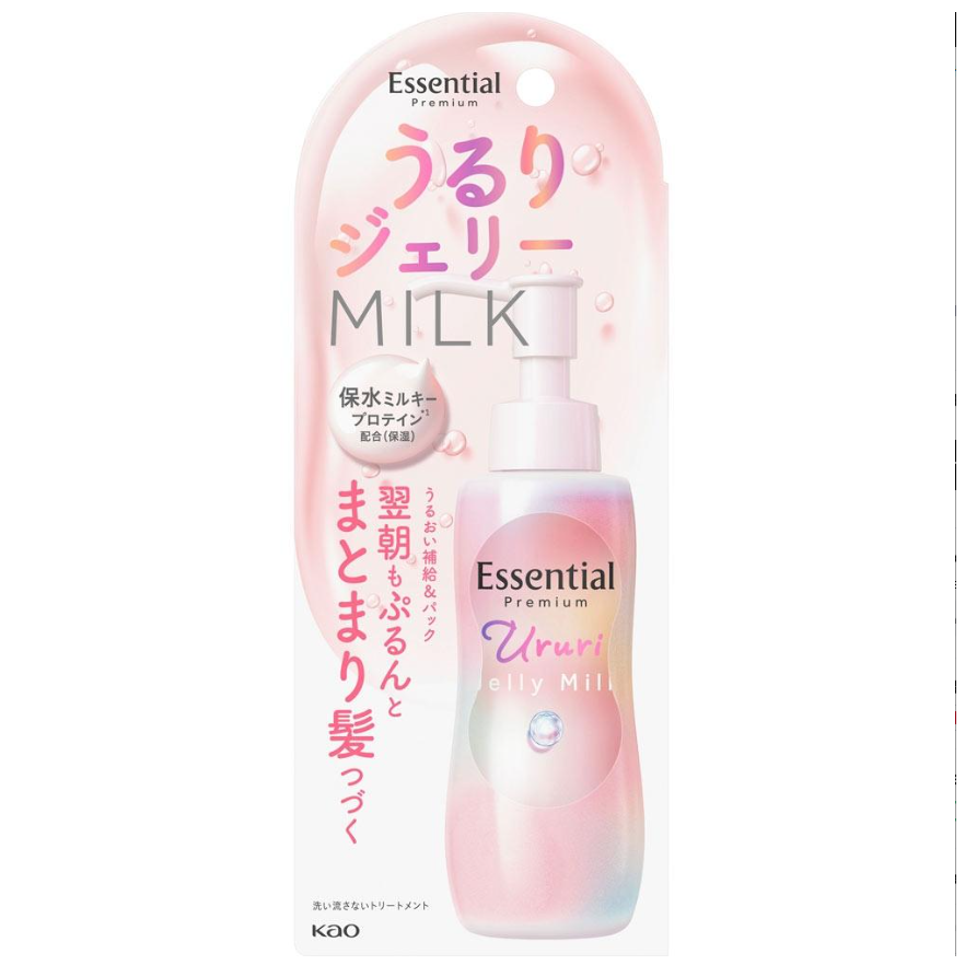 Essential - Kao - Premium Ururi Jelly Milk, Sparkle Moist 140ml.