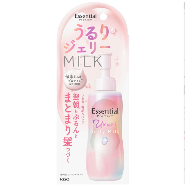 Essential - Kao - Premium Ururi Jelly Milk, Sparkle Moist 140ml.