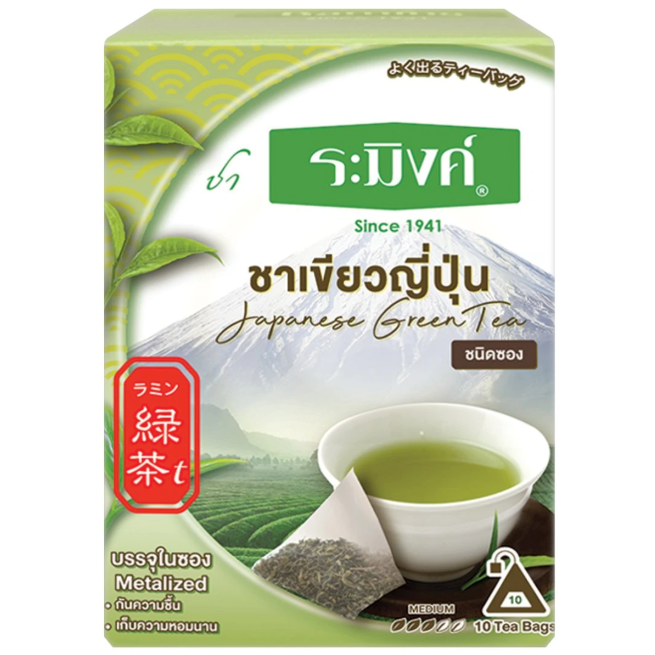 Raming - Jasmine Green Tea 1.8g. (10 Sachets x 3 Boxes)