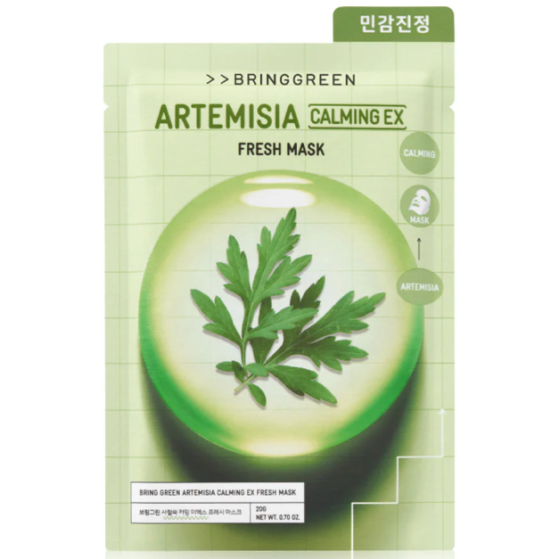 Bringgreen - Artemisia Calming Ex Fresh Mask 20g. (Pack of 3)