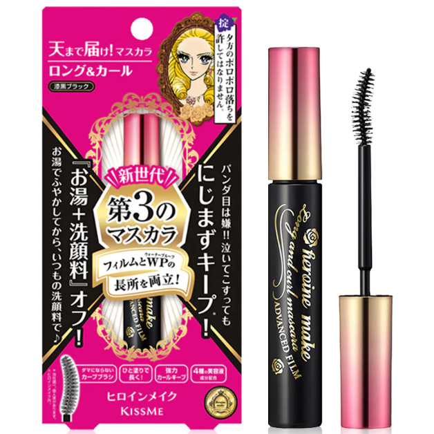Kiss Me - Heroine Make Long and Curl Mascara Advanced Film #01 6g.