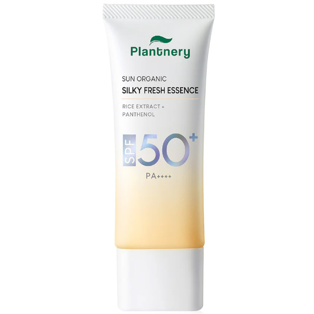 Plantnery - Sun Organic Silky Fresh Essence Sunscreen with Rich Extract and Panthenol SPF50+ PA++++ 40ml.