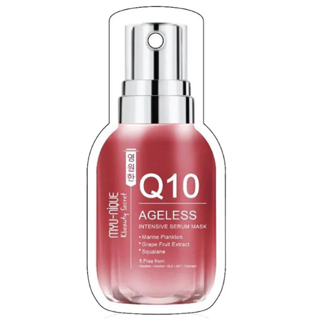 MYU-NIQUE - Co-Q10 Ageless Intensive Serum Mask 25g. (Pack of 3)