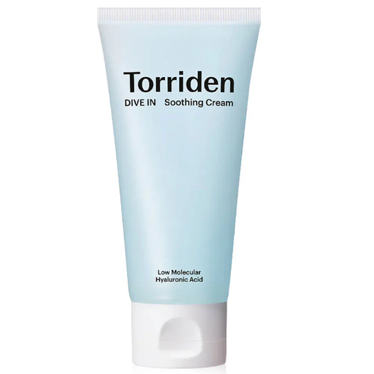 Torriden - Dive-In Low Molecular Hyaluronic Acid Soothing Cream Tube 100ml.