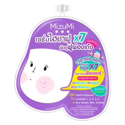 MizuMi - Hybrid Hya Acne Repair Serum 6g. (Pack of 6) - Made in Japan