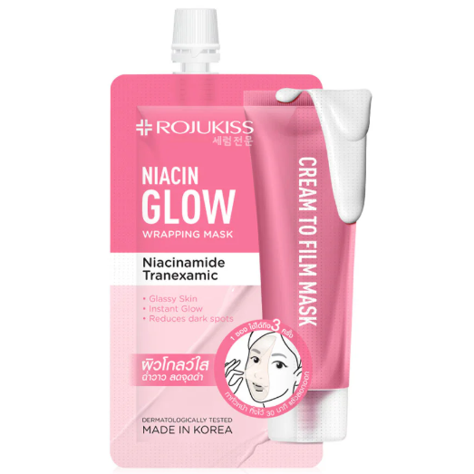 Rojukiss - Niacin Glow Wrapping Mask 10ml. (Pack of 3)