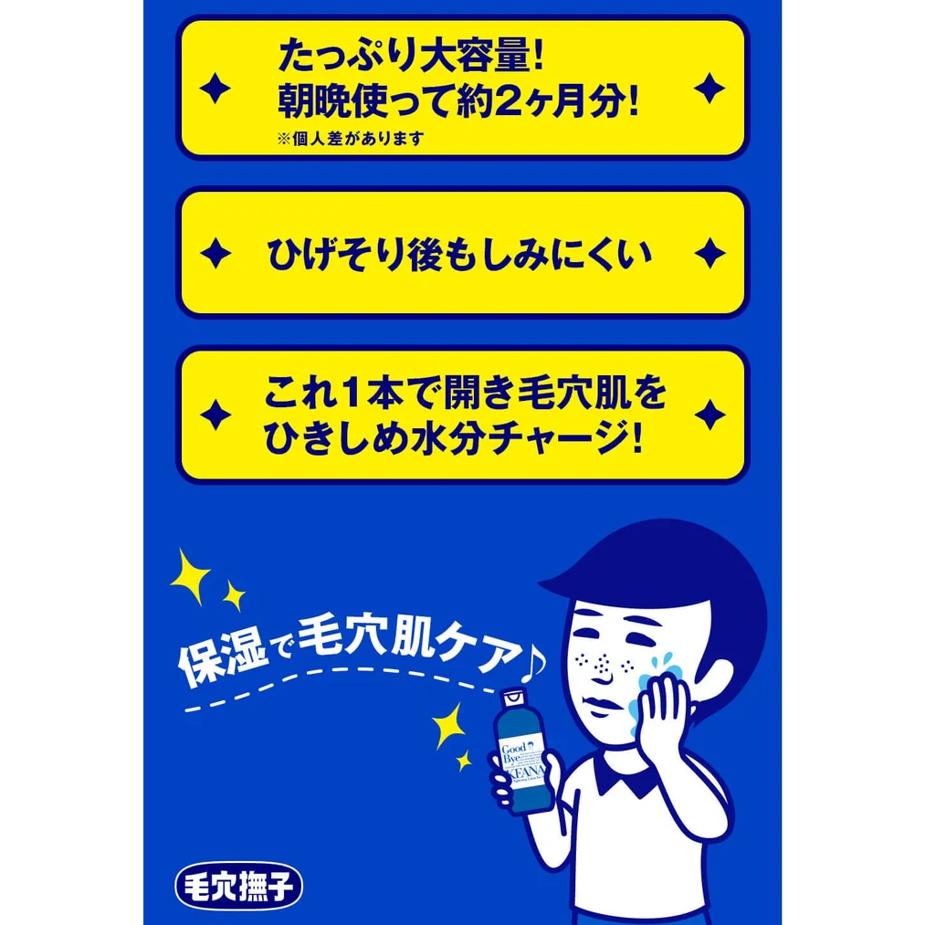 Keana Nadeshiko - Pore Tightening Lotion For Men 300ml.
