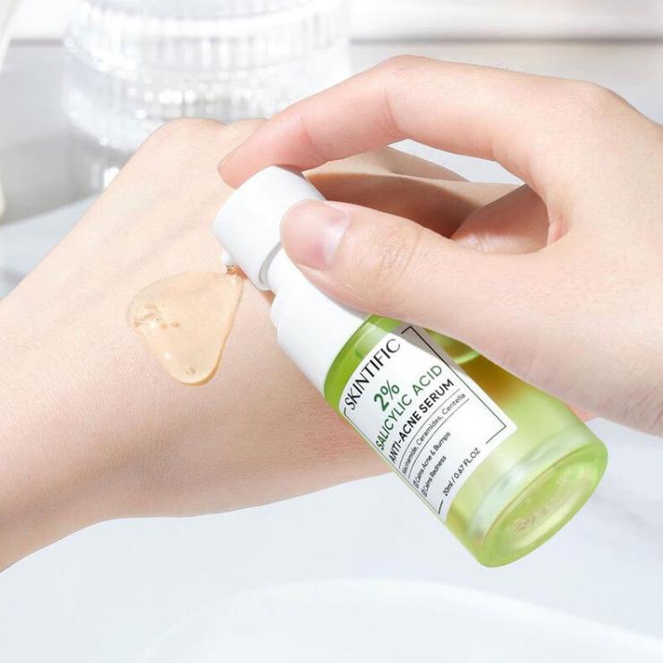 Skintific - 2% Salicylic Acid Anti Acne Serum 50ml.