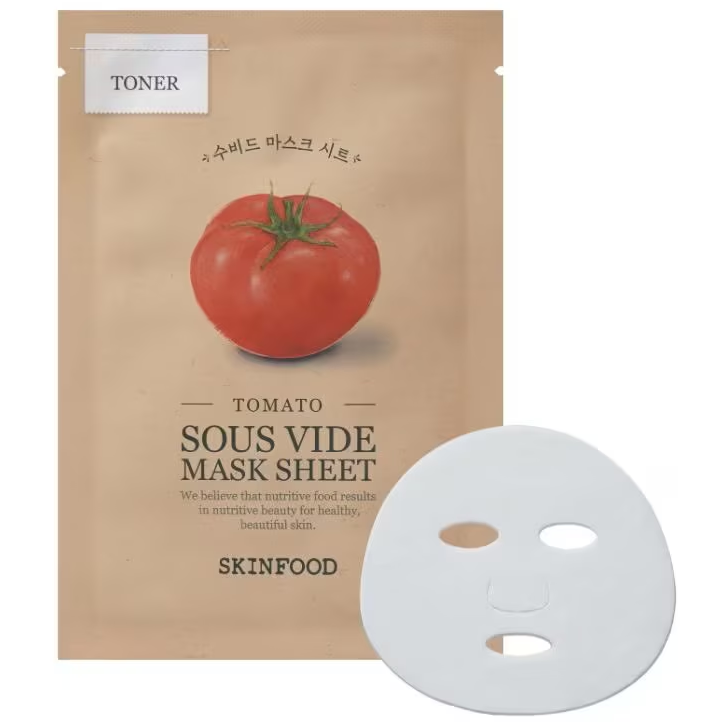 Skinfood - Tomato Sous Vide Mask Sheet 18g. (Pack of 6)