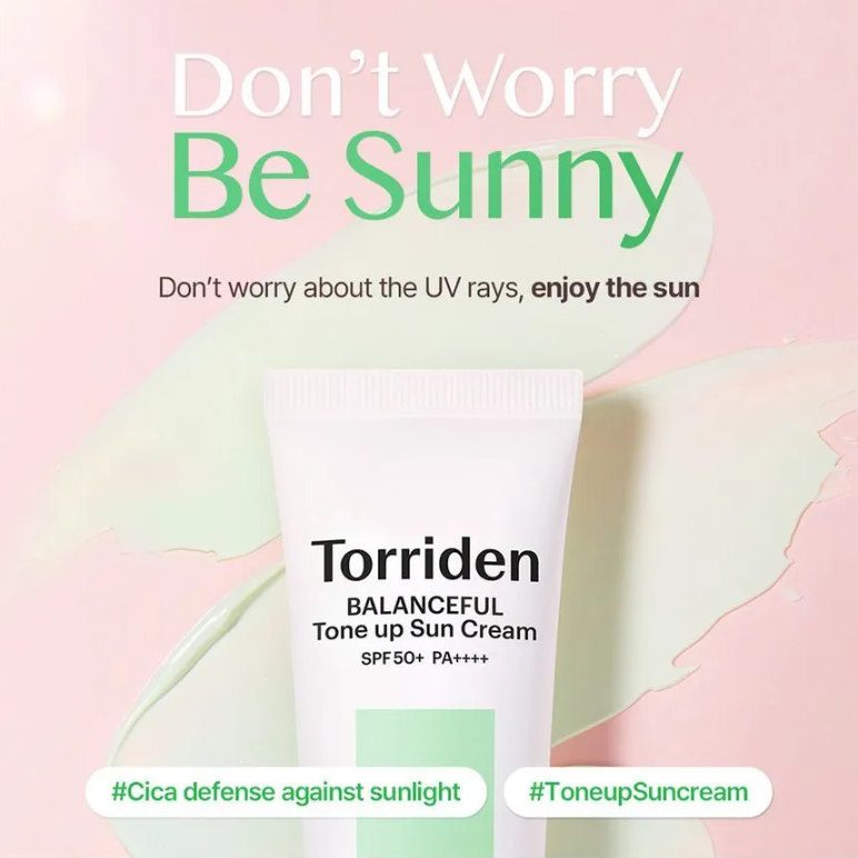 Torriden - Balanceful Tone Up Sun Cream SPF50+ PA++++ 60ml.