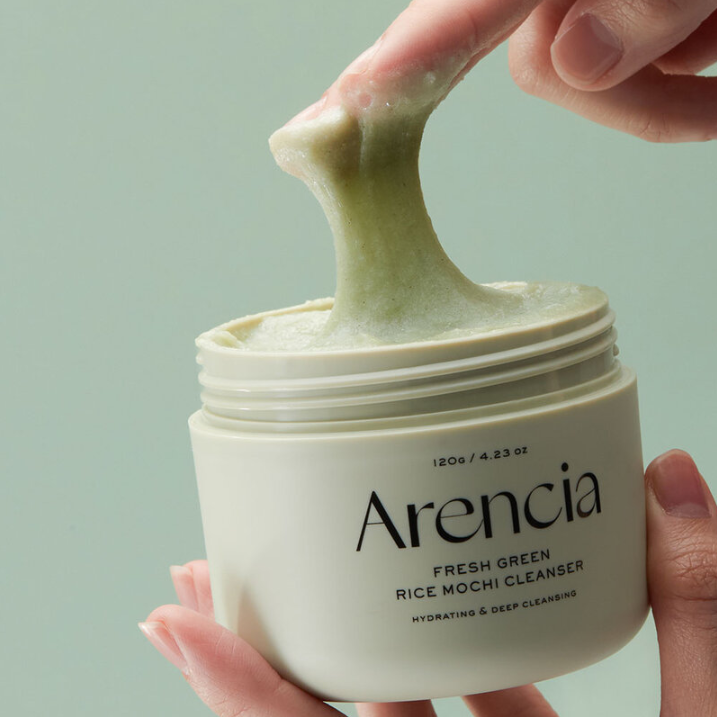 Arencia - Fresh Green Rice Mochi Cleanser 120g.