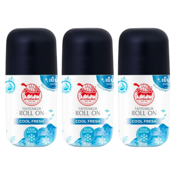Taoyeblok - Cool Fresh Roll-on Deodorant 30ml. (Pack of 3)