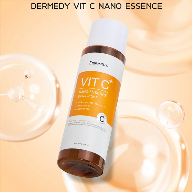 Dermedy - Vit C Plus Nano Essence Skin-Bright 200ml.