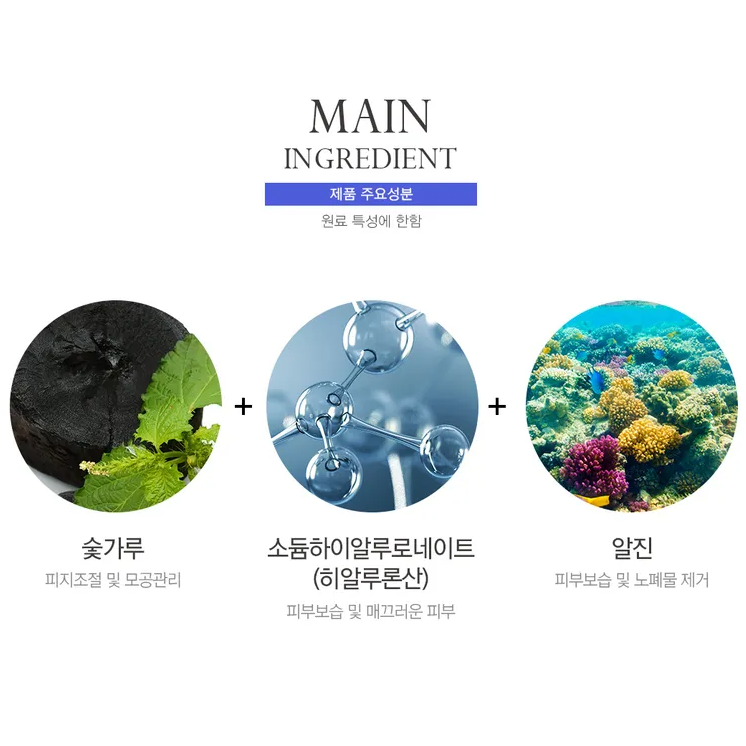Anskin - Original Charcoal Modeling Mask 240g.