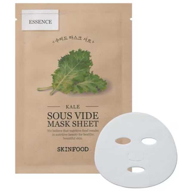Skinfood - Kale Sous Vide Mask Sheet 22g. (Pack of 6)