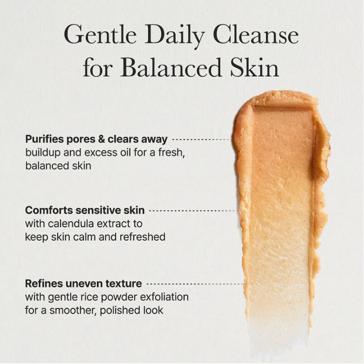 Arencia - Calendula Rice Mochi Cleanser 120g.