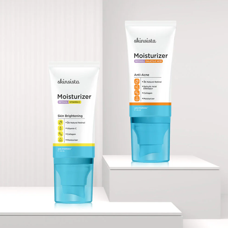 Skinsista - Natural Retinol Moisturizer Skin Brightening 45ml.