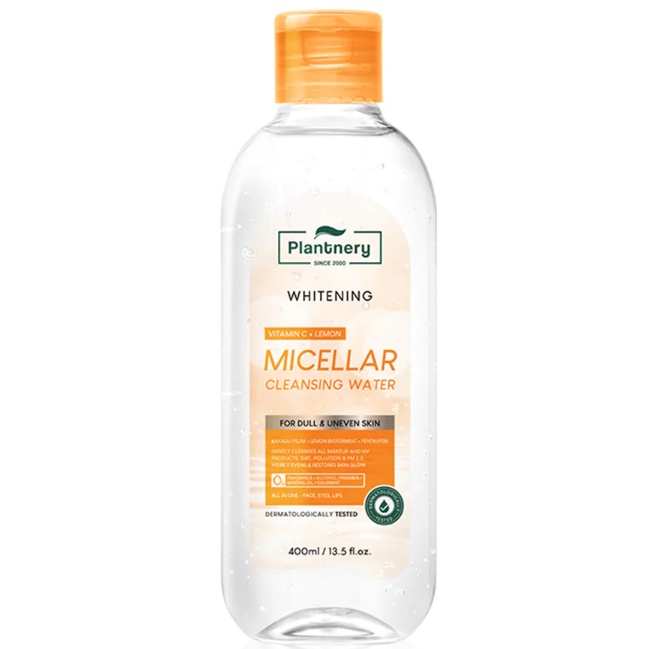 Plantnery - Vit C Bright Micellar Cleansing Water 400ml.