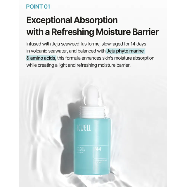 Acwell - Real Aqua Balancing Ampoule 35ml.