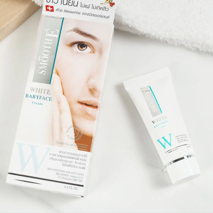 Smooth E - White Babyface Foam 120g.