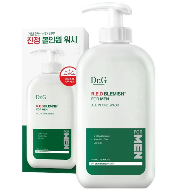 Dr.G - R.E.D Blemish For Men All In One Wash 500ml.