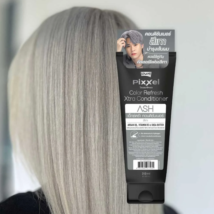 Lolane - Pixxel Color Refresh Xtra Conditioner - Ash 200ml.
