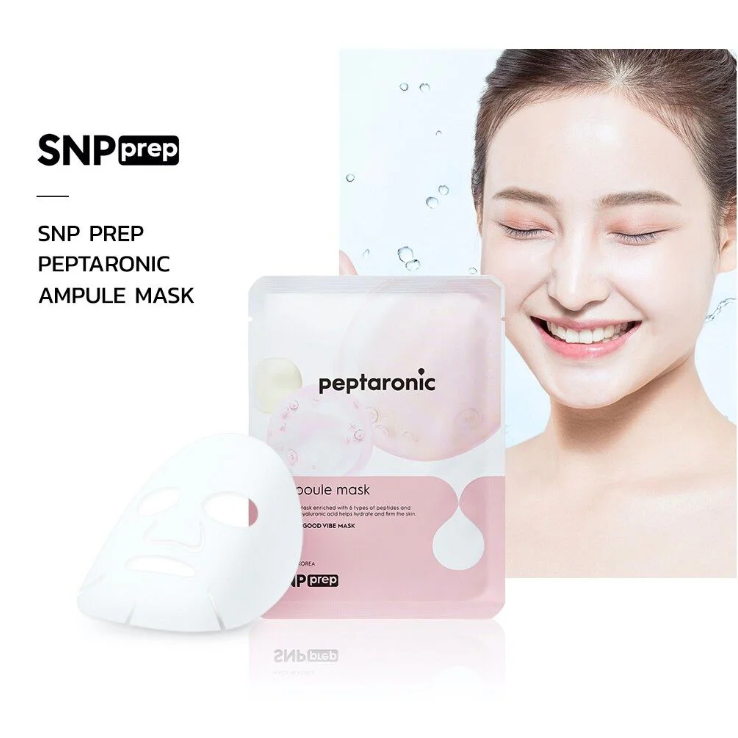 SNP - Prep Peptaronic Ampoule Mask 25ml. (Pack of 3)