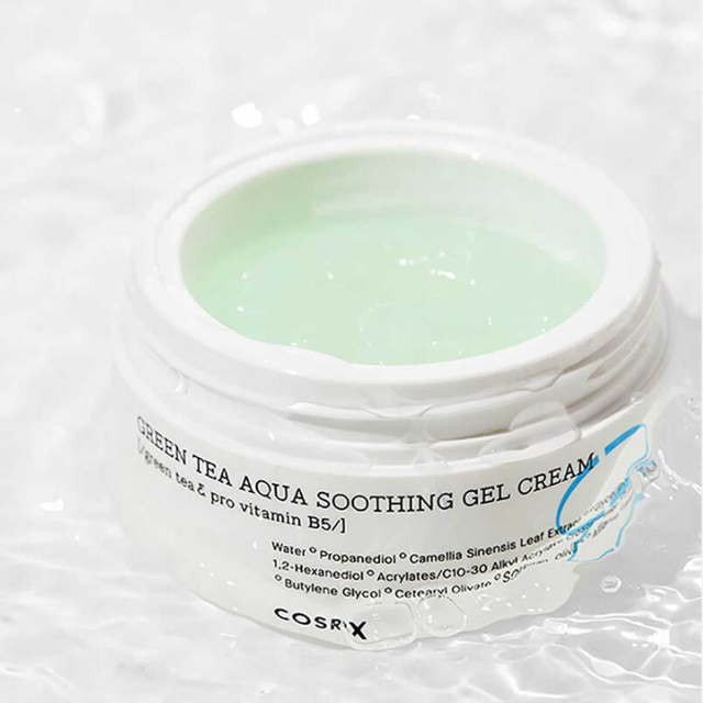 COSRX - Green Tea Aqua Soothing Gel Cream with Green Tea & Pro Vitamin B5 50ml.