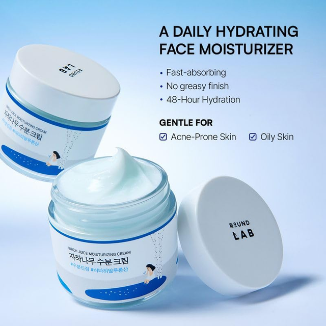 Round Lab - Birch Juice Moisturizing Cream 80ml.