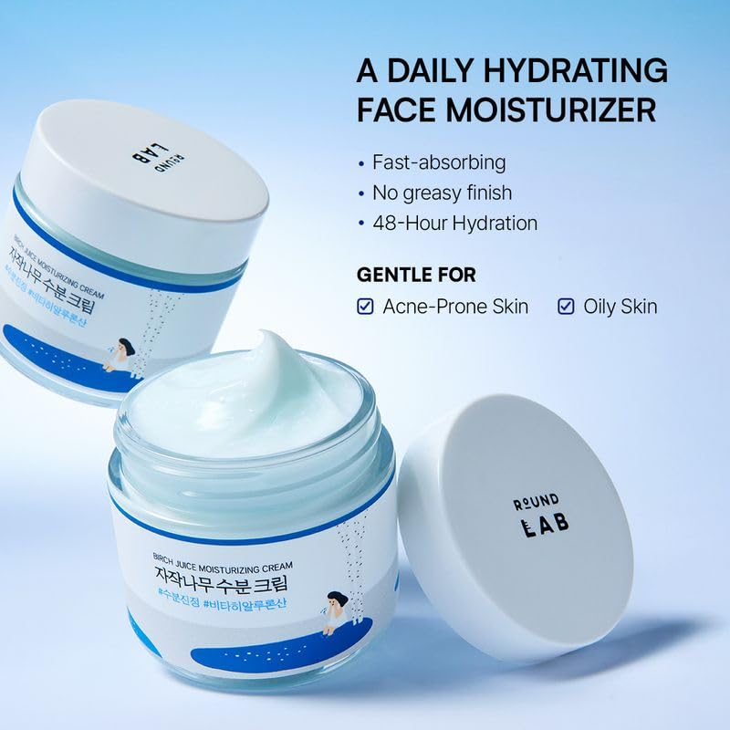 Round Lab - Birch Juice Moisturizing Cream 80ml.