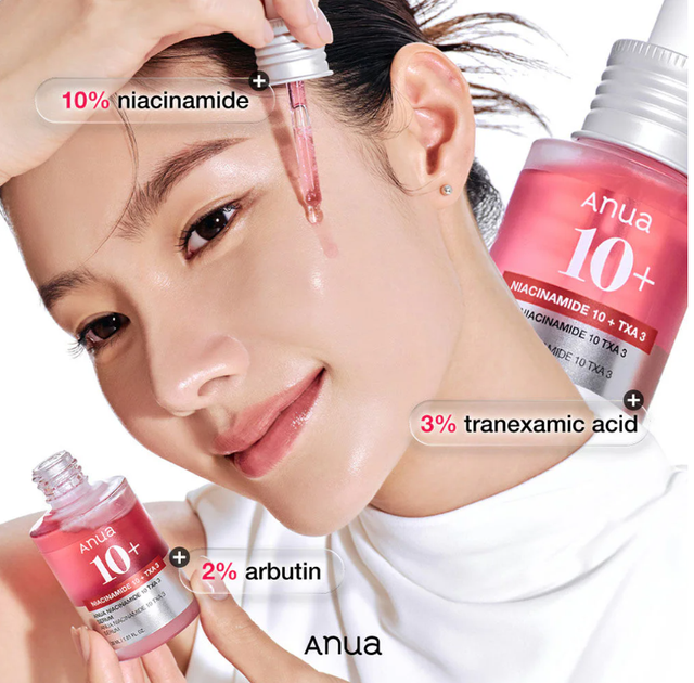 Anua - 10+ Niacinamide 10 + TXA 3 Serum 10ml.