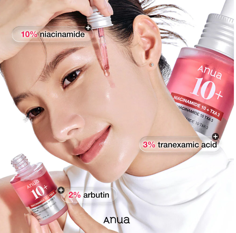 Anua - 10+ Niacinamide 10 + TXA 3 Serum 10ml.