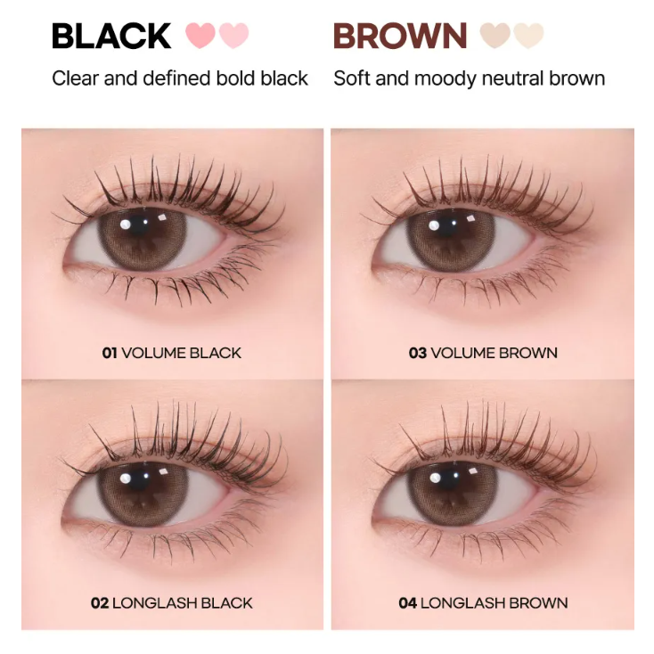 AOU - All Day Mascara #04 Longlash Brown