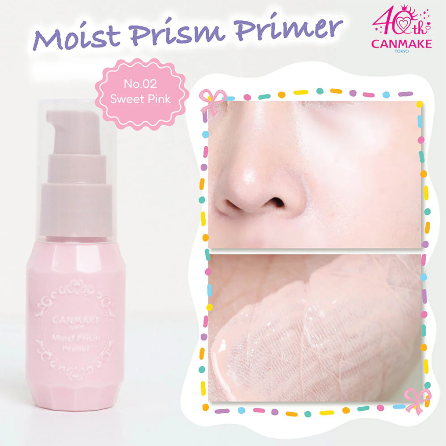 Canmake - Moist Prism Primer #02 Sweet Pink 25g.